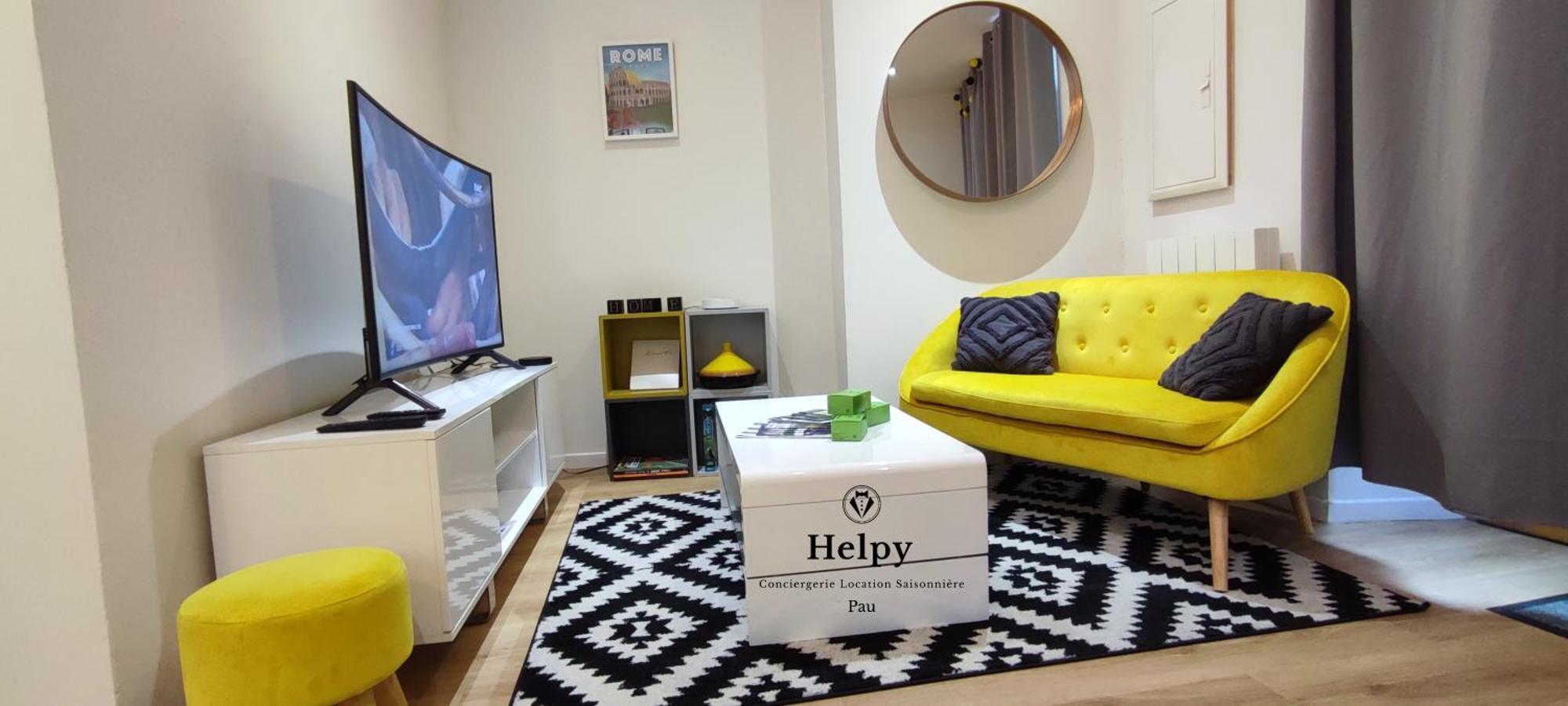 Chaleureux - Bien Equipe - Hypercentre - 2Ch 6Pers Apartment โป ภายนอก รูปภาพ
